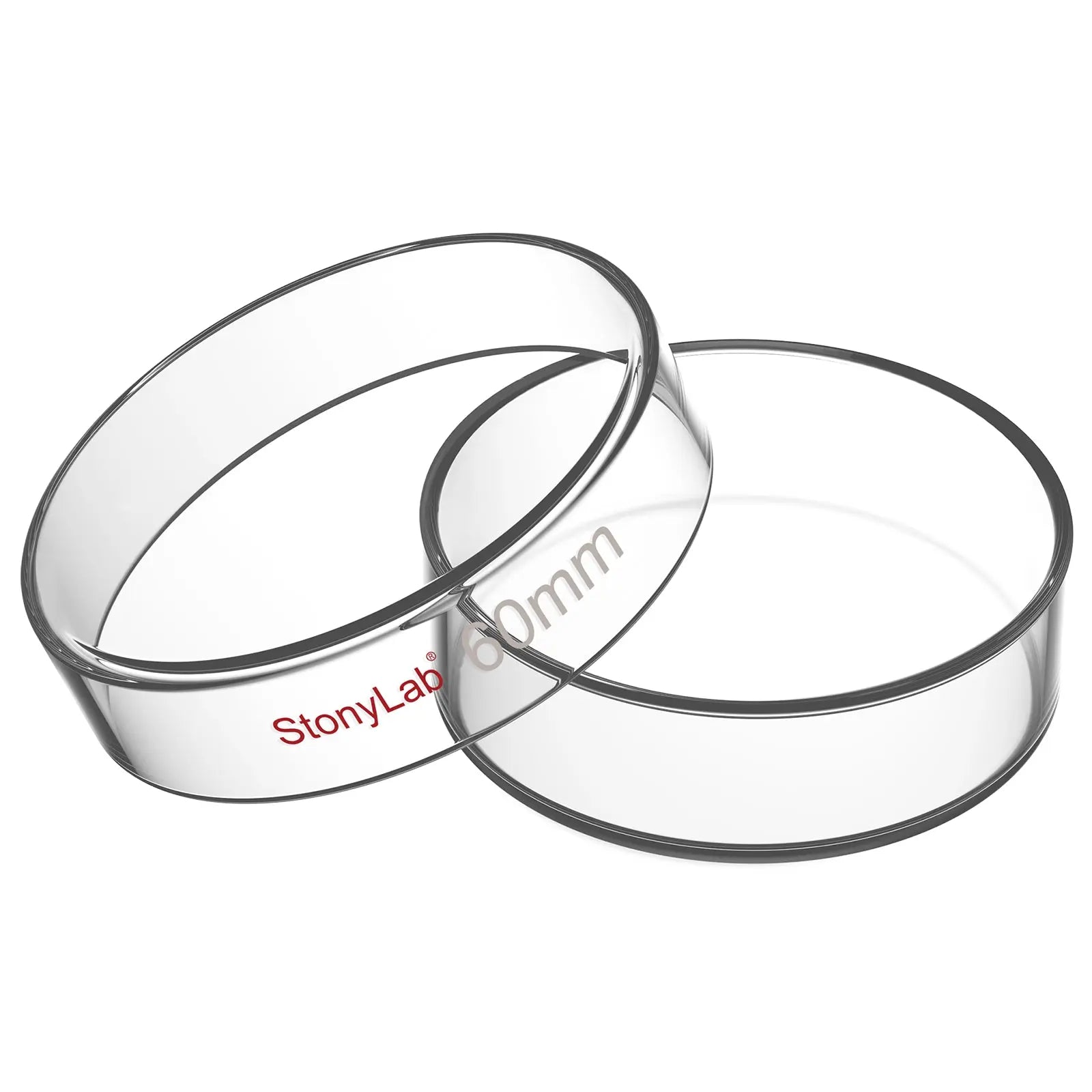 Glass Petri Dishes with Clear Lid, 60-120 mm Cell Culture-Dish