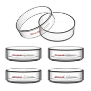 Glass Petri Dishes with Clear Lid, 60-120 mm Cell Culture-Dish