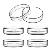 Glass Petri Dishes with Clear Lid, 60-120 mm Cell Culture-Dish