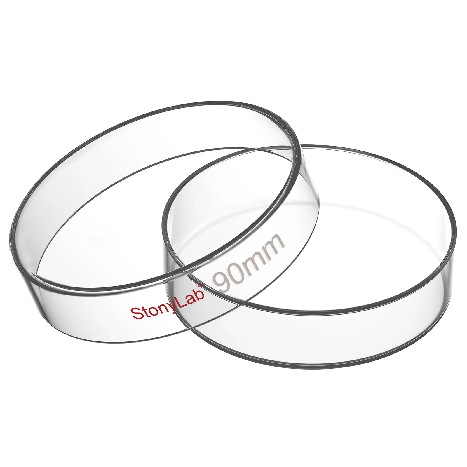 Glass Petri Dishes with Clear Lid, 60-120 mm Cell Culture-Dish