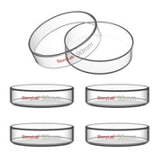 Glass Petri Dishes with Clear Lid, 60-120 mm Cell Culture-Dish