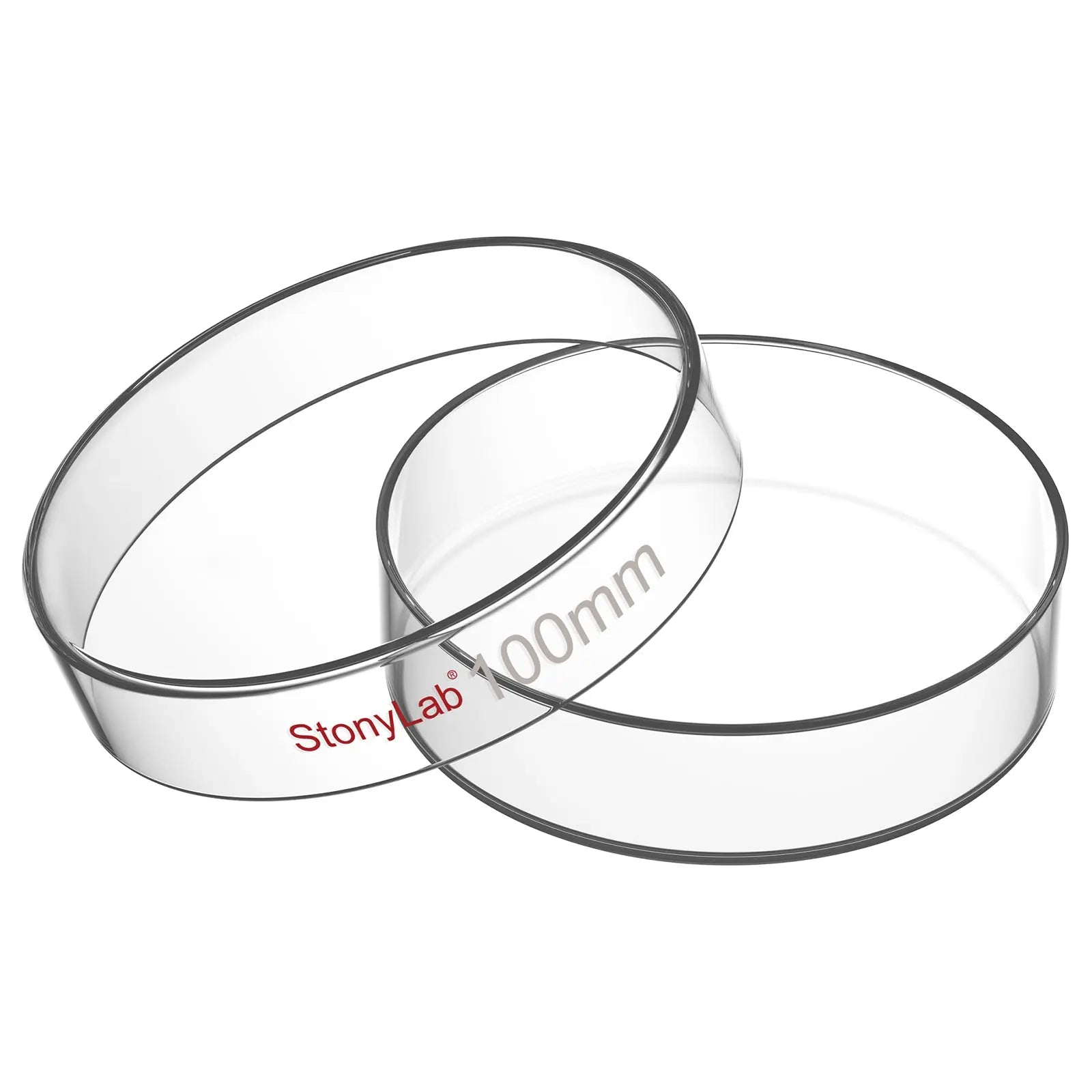 Glass Petri Dishes with Clear Lid, 60-120 mm Cell Culture-Dish