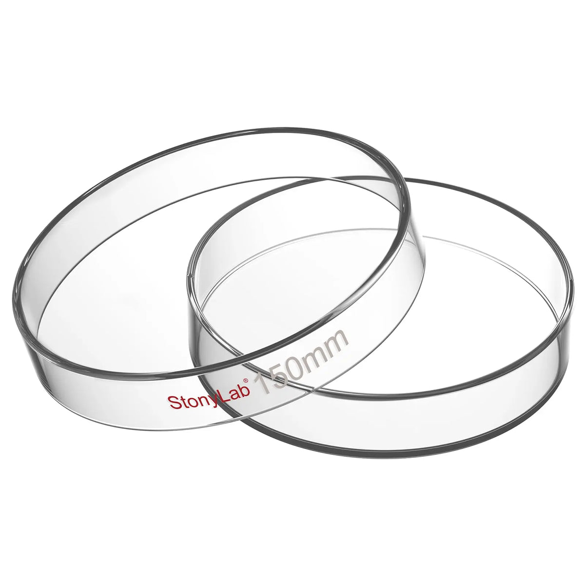 Glass Petri Dishes with Clear Lid, 60-120 mm Cell Culture-Dish