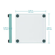 Close-up view showing the precise design and material of StonyLab Glass Polishing Base