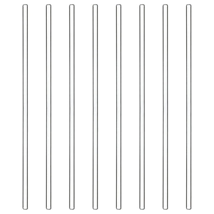 Glass Stirring Rod 8-Pack Stirring Rods 9.84-inch