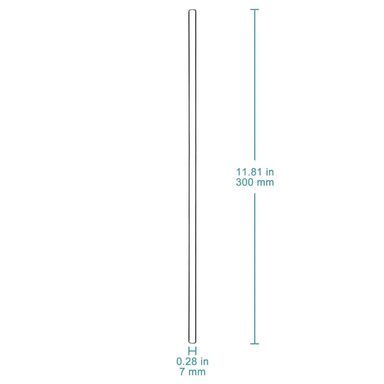 Comprehensive product view and setup components for StonyLab Glass Stirring Rods (8-Pack)