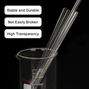 StonyLab Glass Stirring Rods (8-Pack) heavy duty chemical processing configuration