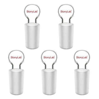 Glass Stoppers, Penny-Head, Hollow Stoppers-Glass