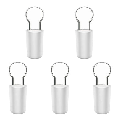 Glass Stoppers, Penny-Head, Hollow Stoppers-Glass