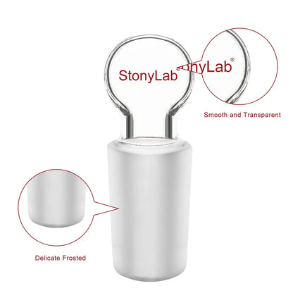 Glass Stoppers, Penny-Head, Hollow Stoppers-Glass