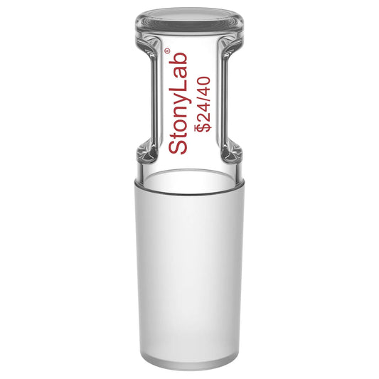 Glass Stoppers, Straight, Hollow Stoppers-Glass