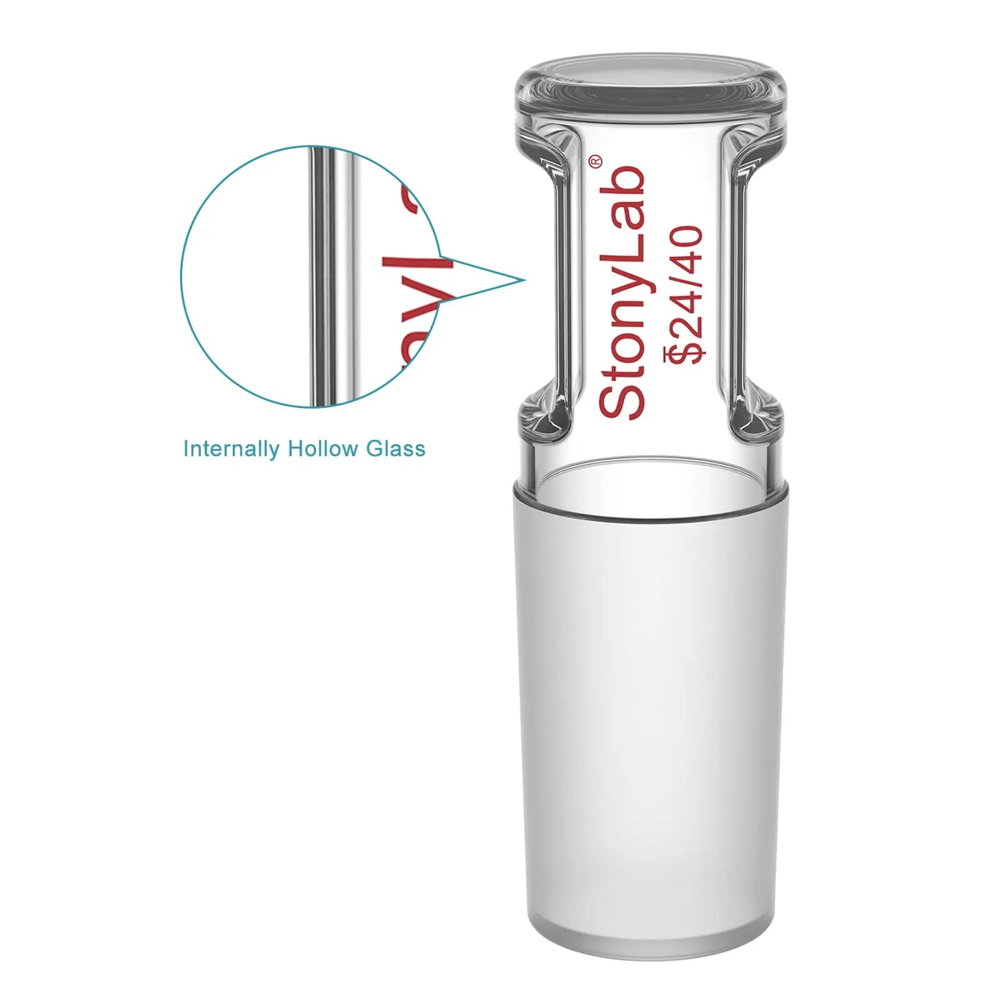 Glass Stoppers, Straight, Hollow Stoppers-Glass