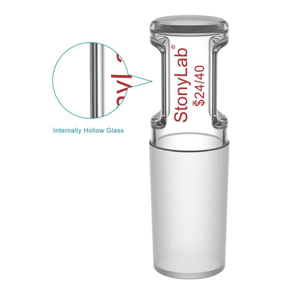 Glass Stoppers, Straight, Hollow Stoppers-Glass