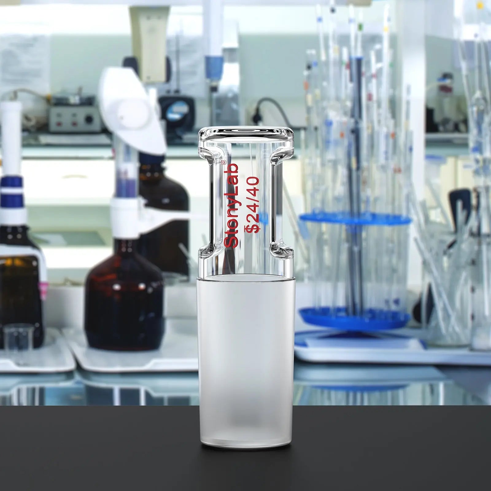 Glass Stoppers, Straight, Hollow Stoppers-Glass