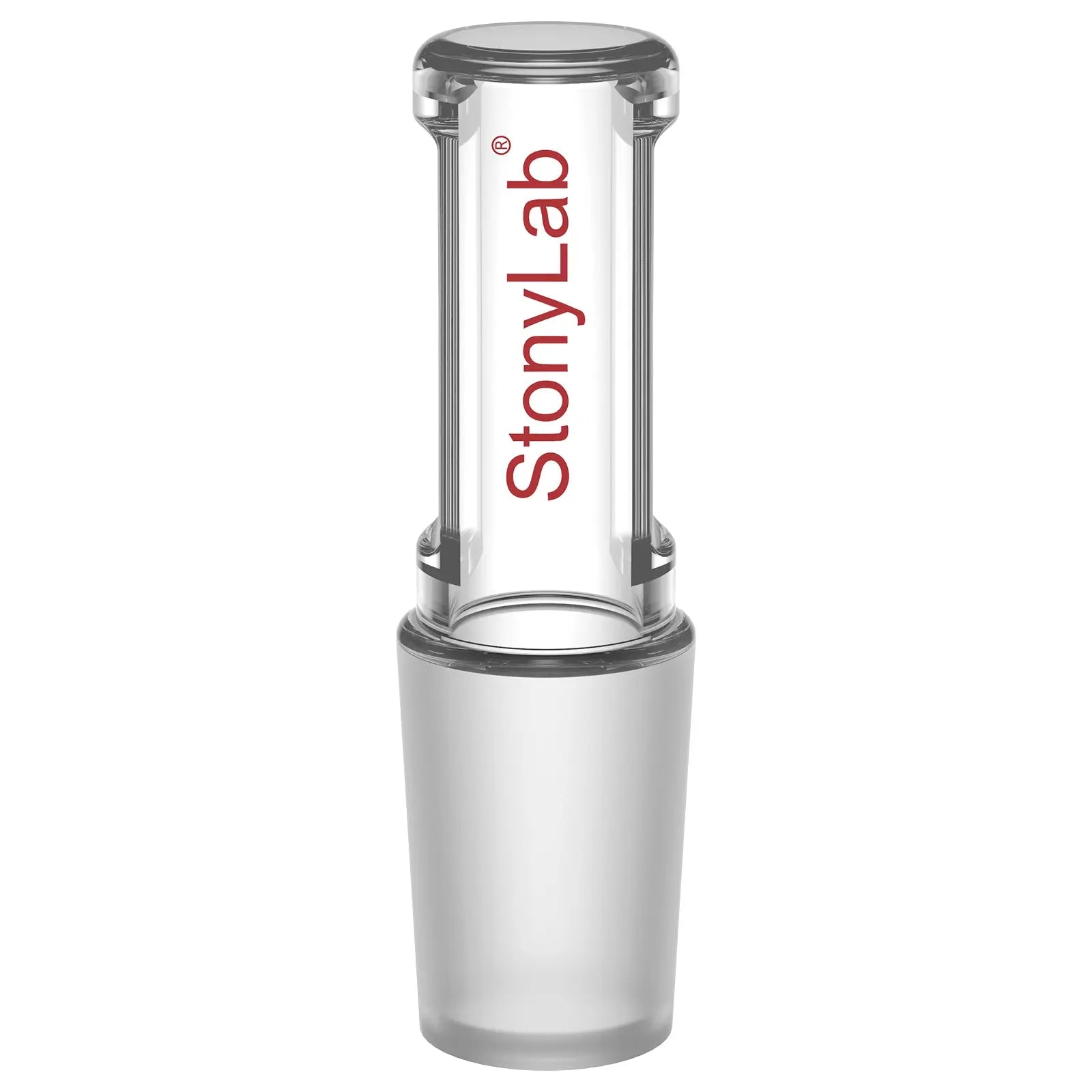 Comprehensive product view and setup components for StonyLab Glass Stopper