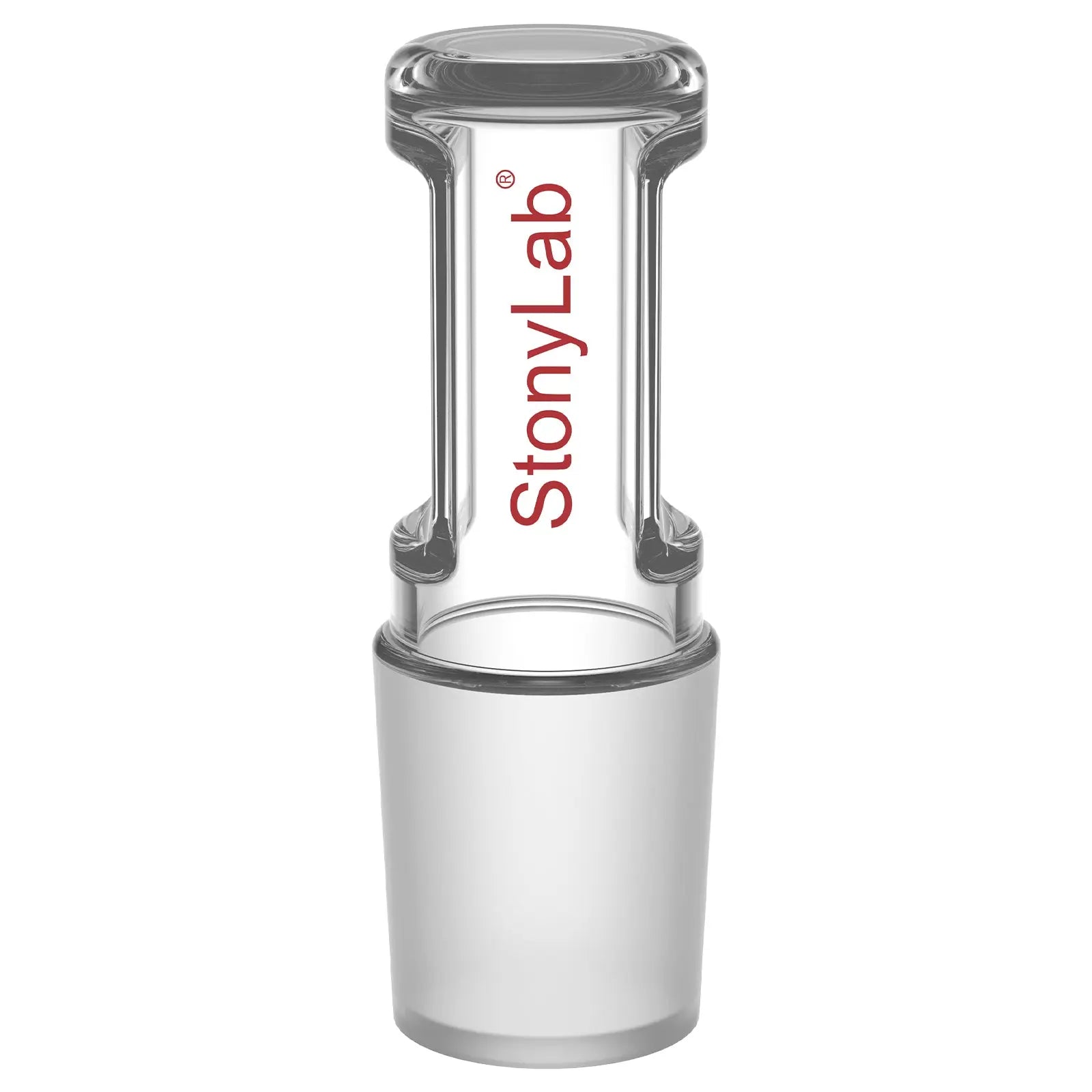 Comprehensive product view and setup components for StonyLab Glass Stopper