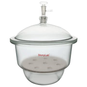 Comprehensive product view and setup components for StonyLab Glass Vacuum Desiccator