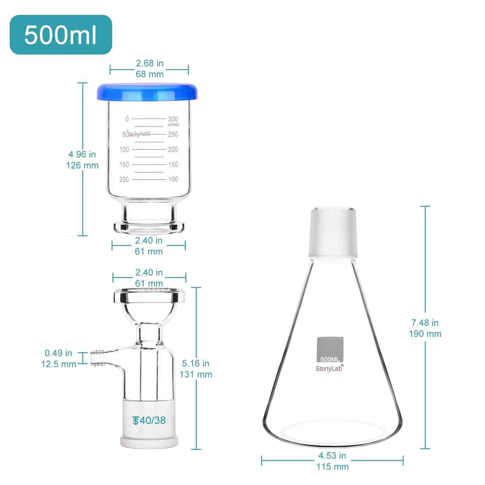 Glass Filtration Filtration Kits - Exclusive Warranty - 24/7 Service – StonyLab