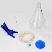 Comprehensive product view and setup components for StonyLab Glass Vacuum Filtration Assembly Filter Kit