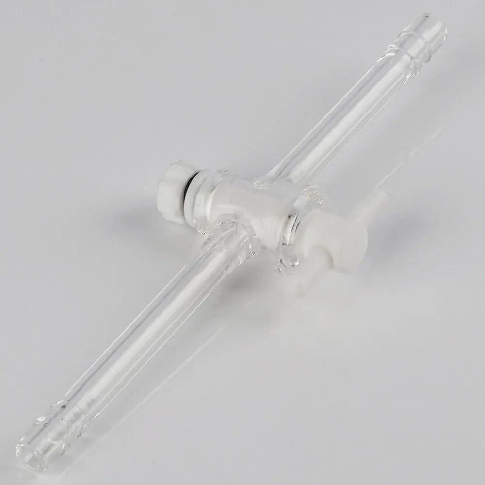 Glass Vacuum Flow Control Adapter Distilling Adapters