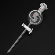 Detailed structural assembly component for StonyLab Globe Shaped Separatory Funnel with 24