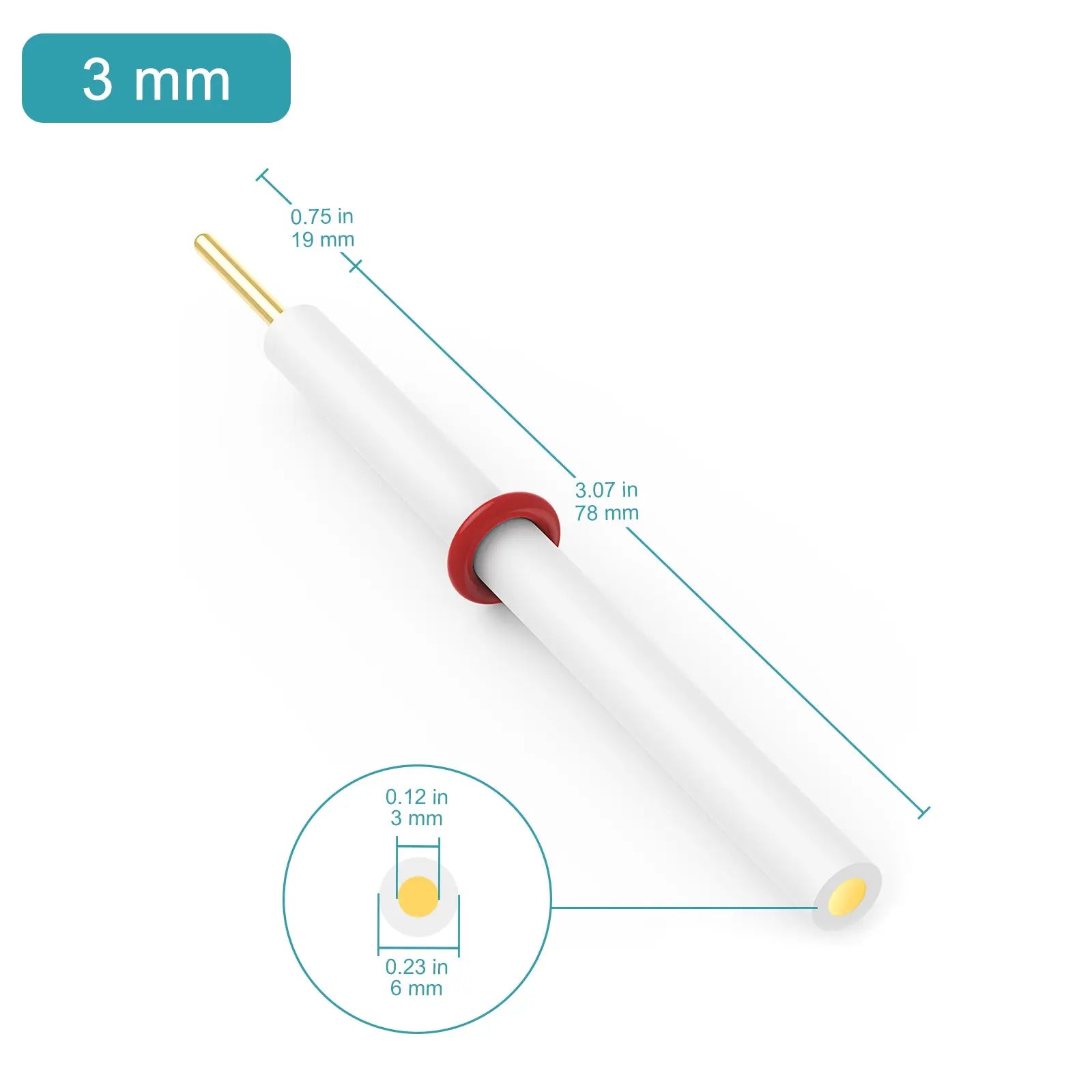 Comprehensive product view and setup components for StonyLab Gold Disk Electrode