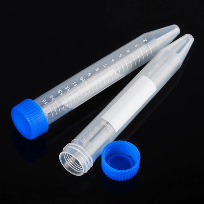 Graduated Centrifuge Tubes, 15ml, 50 Pack Tubes & Vials