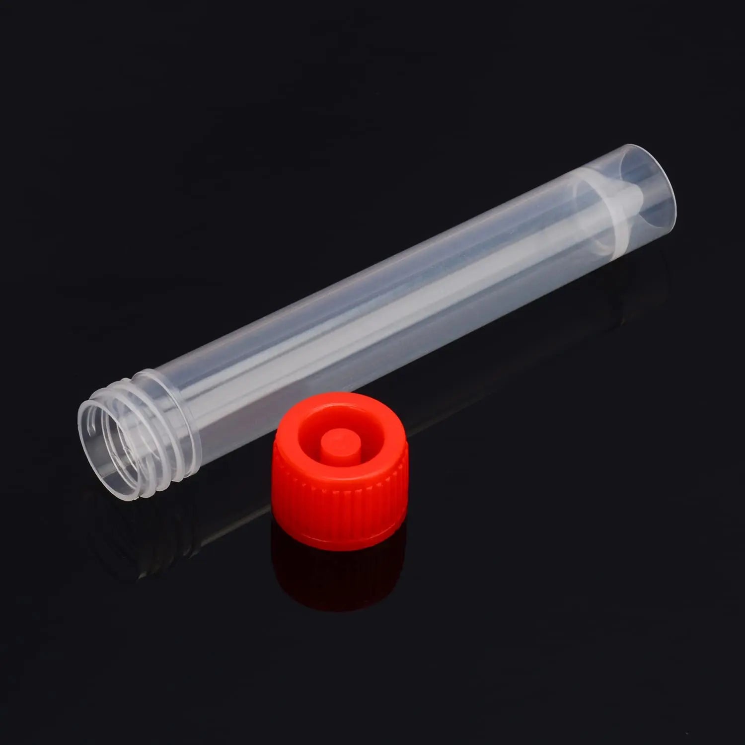 Side view and dimensional layout of the durable StonyLab Graduated Cryogenic Vials