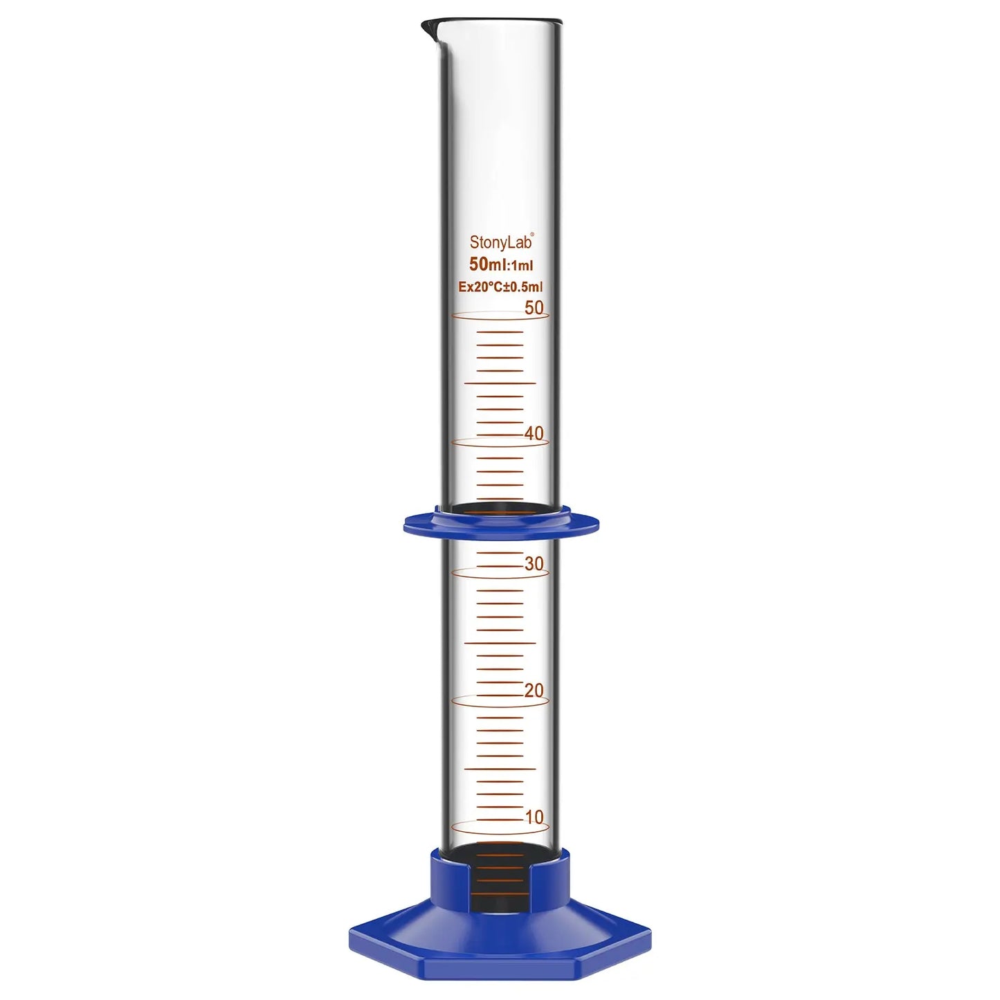 Graduated Cylinder with Bath, 50-250 ml Cylinders