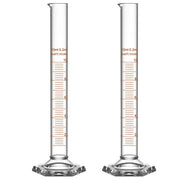 Comprehensive product view and setup components for StonyLab Graduated Cylinder with Hexagonal Base