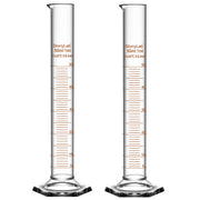 Comprehensive product view and setup components for StonyLab Graduated Cylinder with Hexagonal Base