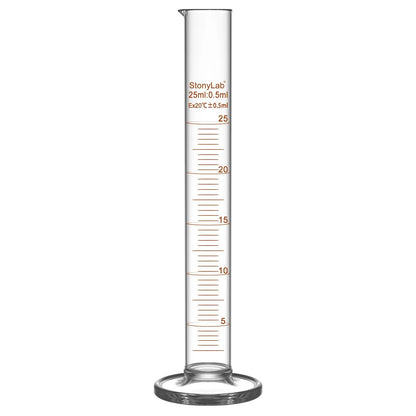 Graduated Cylinder, 10-1000 ml Cylinders 25 ml / 1-Pack