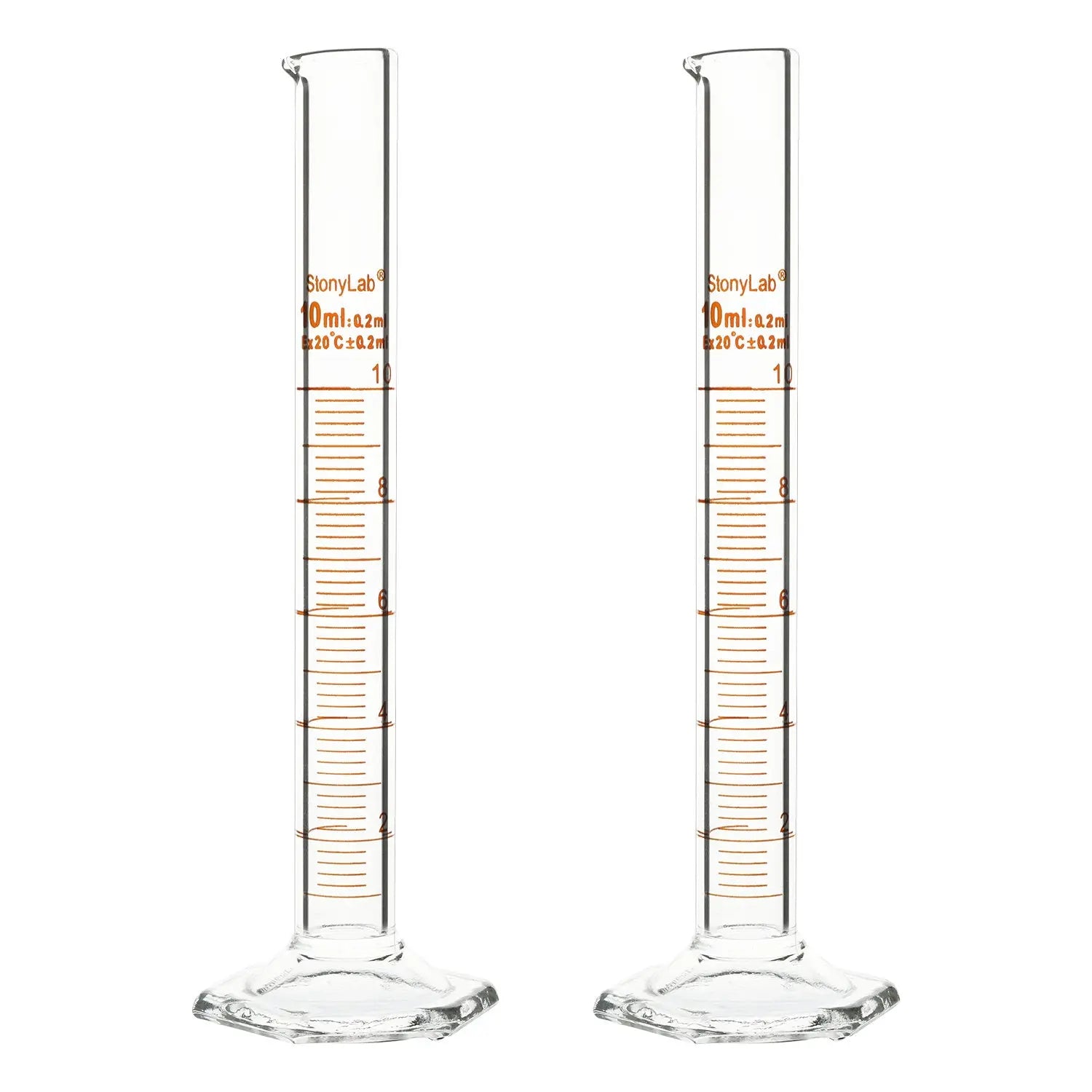 Graduated Cylinder, 10-250ml Cylinders 10-ml