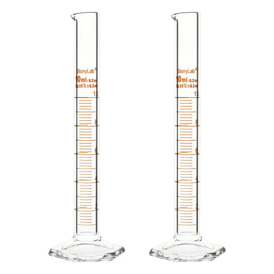 Graduated Cylinder, 10-250ml Cylinders 10-ml