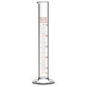 Laboratory graduated cylinder Class A accuracy borosilicate glass measuring cylinder with clear graduation scale for chemical experiments and liquid measurement StonyLab, 50 ml