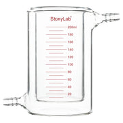 Comprehensive product view and setup components for StonyLab Graduated Jacketed Beaker