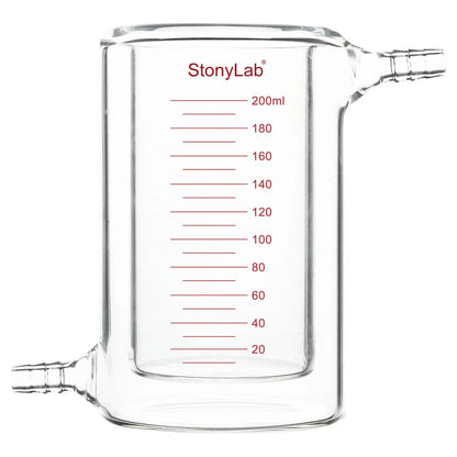 Graduated Jacketed Beaker, Double-Layer Reaction Beaker Beakers