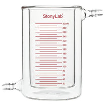 Jacketed Glass Beaker Borosilicate Heating Cooling Lab | StonyLab
