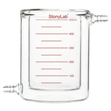 Jacketed Glass Beaker Borosilicate Heating Cooling Lab | StonyLab