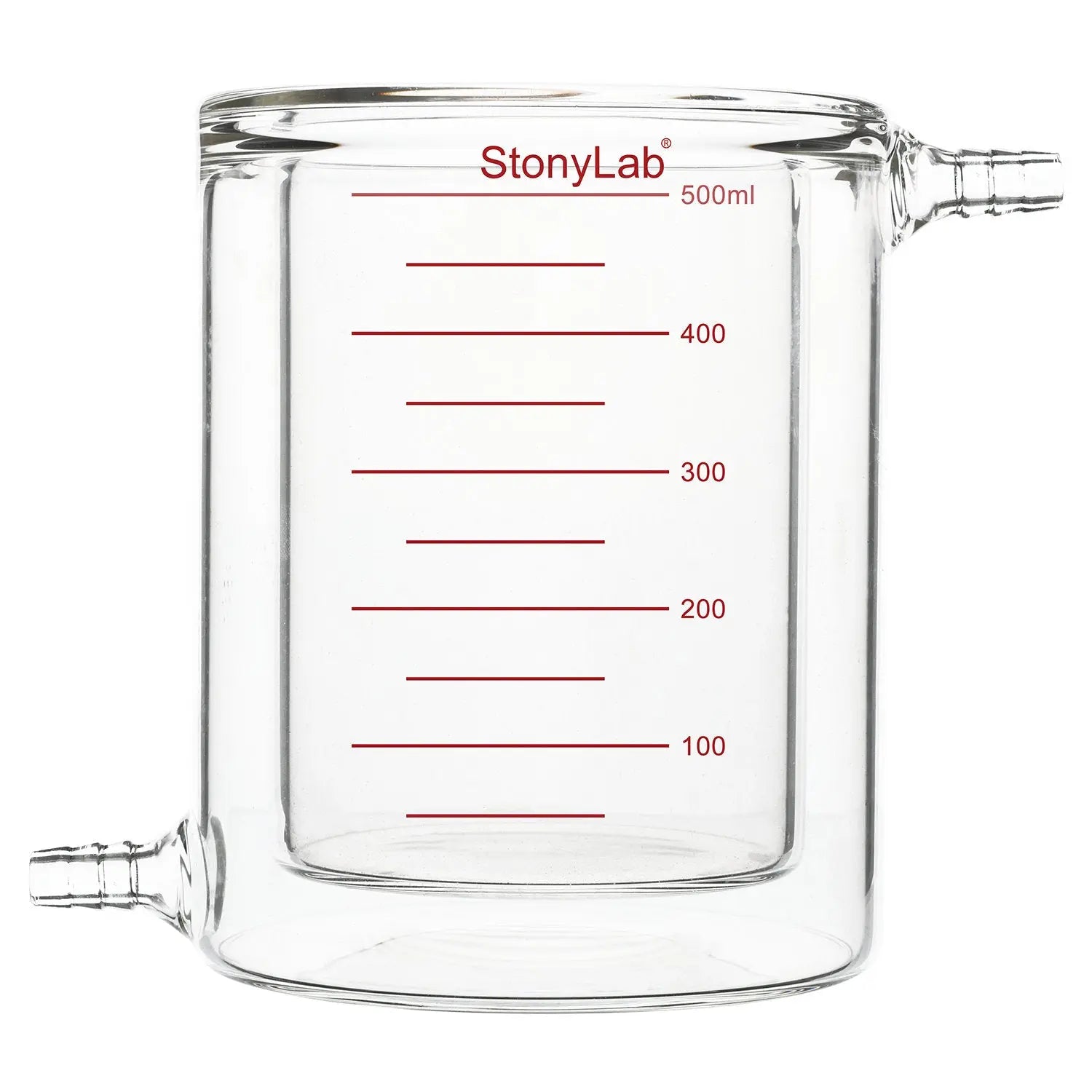 Comprehensive product view and setup components for StonyLab Graduated Jacketed Beaker