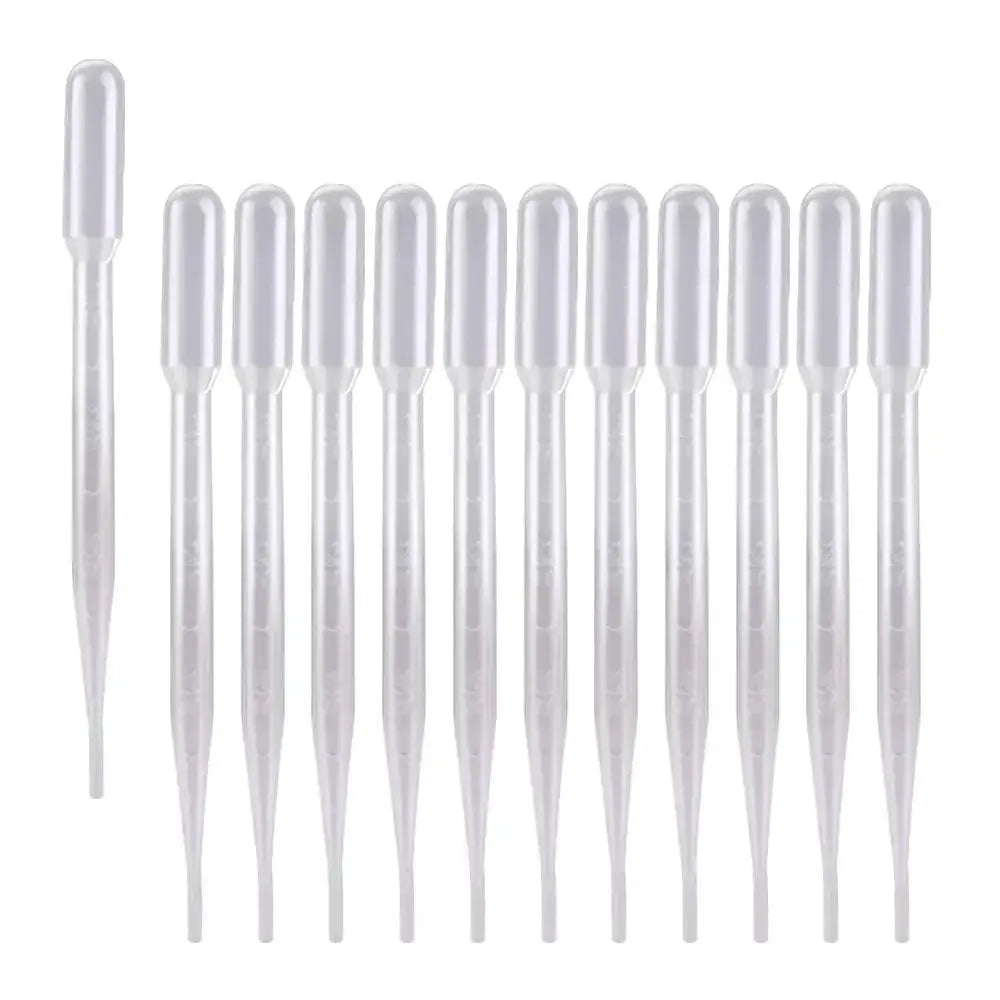 Graduated Plastic Pipette Droppers, 100 Pack