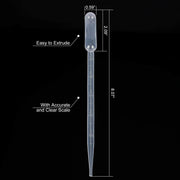 Detailed structural assembly component for StonyLab Graduated Plastic Pipette Droppers
