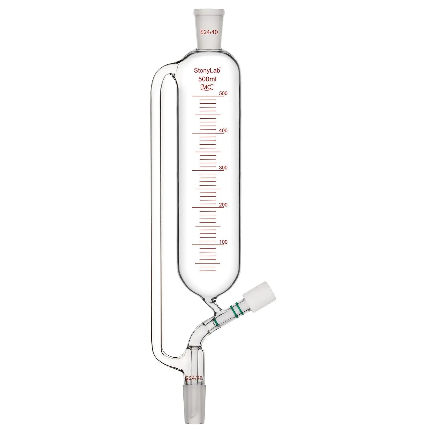 Comprehensive product view and setup components for StonyLab Graduated Pressure Equalizing Addition Funnel
