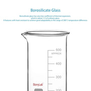 StonyLab Graduated Tall Beaker heavy duty chemical processing configuration