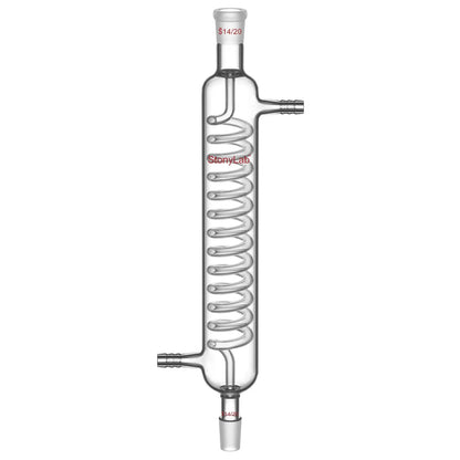 Graham Condenser, 200-500 mm Length, 14/20, 19/22, 24/40 Joint Sizes Condensers-Graham Condensers