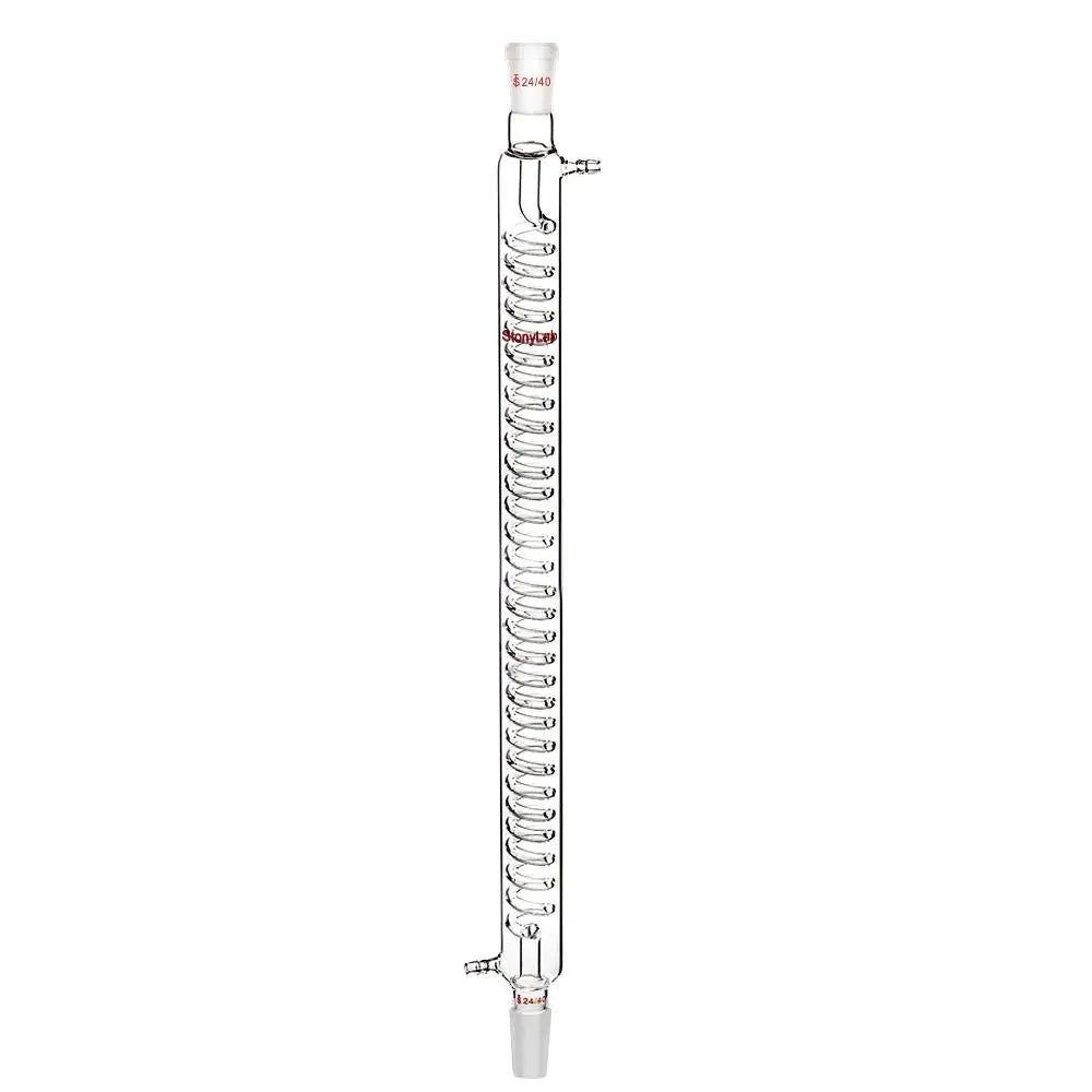 Graham Condenser, 200-500mm Length, 14/20, 19/22, 24/40 Joint Sizes Condensers-Graham Condensers 24-40-500-mm-19.69-in