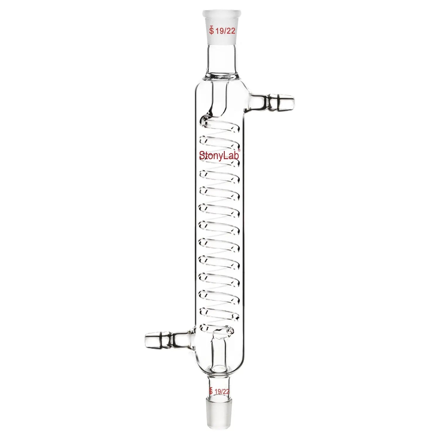 Graham Condenser, 200-500mm Length, 14/20, 19/22, 24/40 Joint Sizes Condensers-Graham Condensers 19-22-200-mm-7.87-in