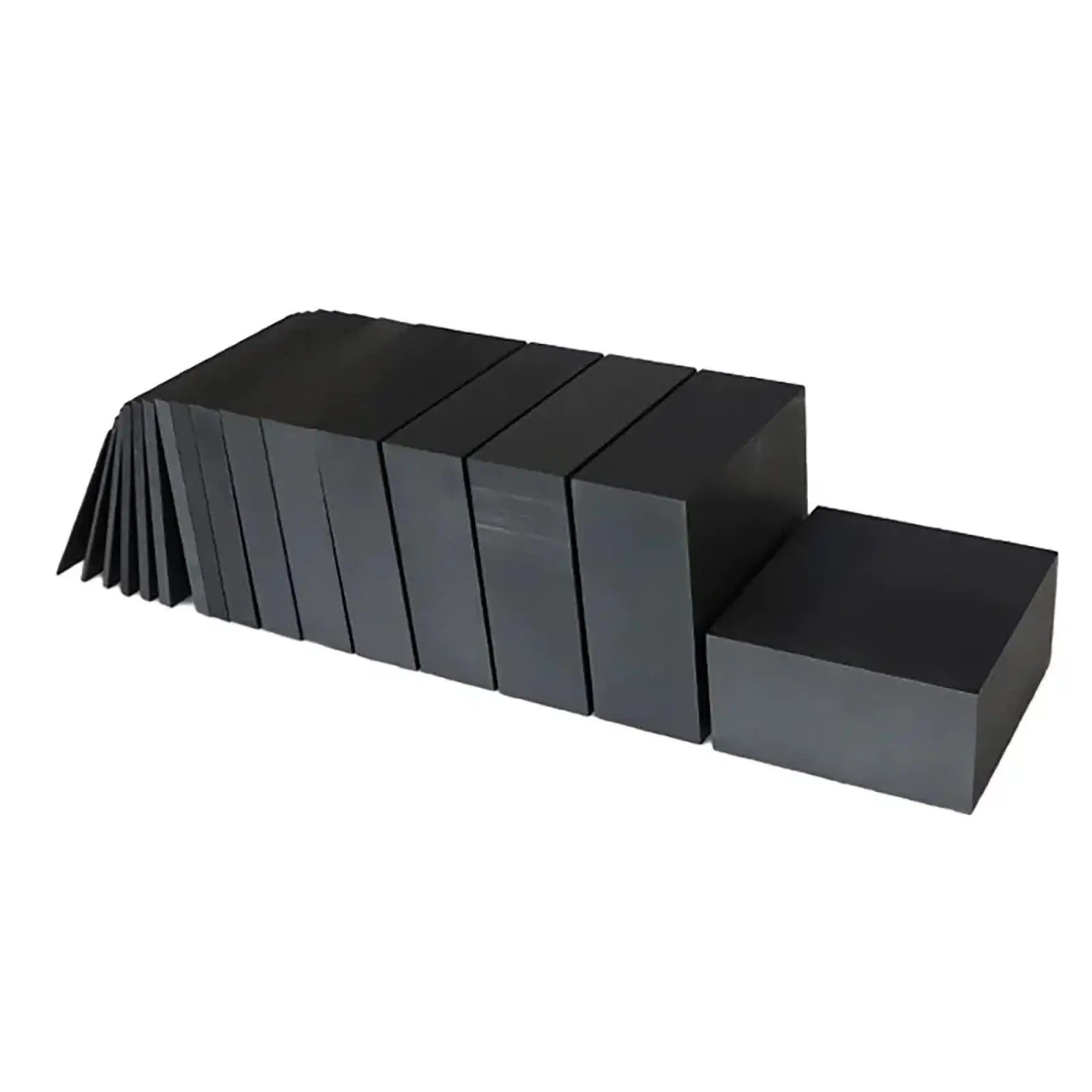 Close-up view showing the precise design and material of StonyLab Custom Graphite Products