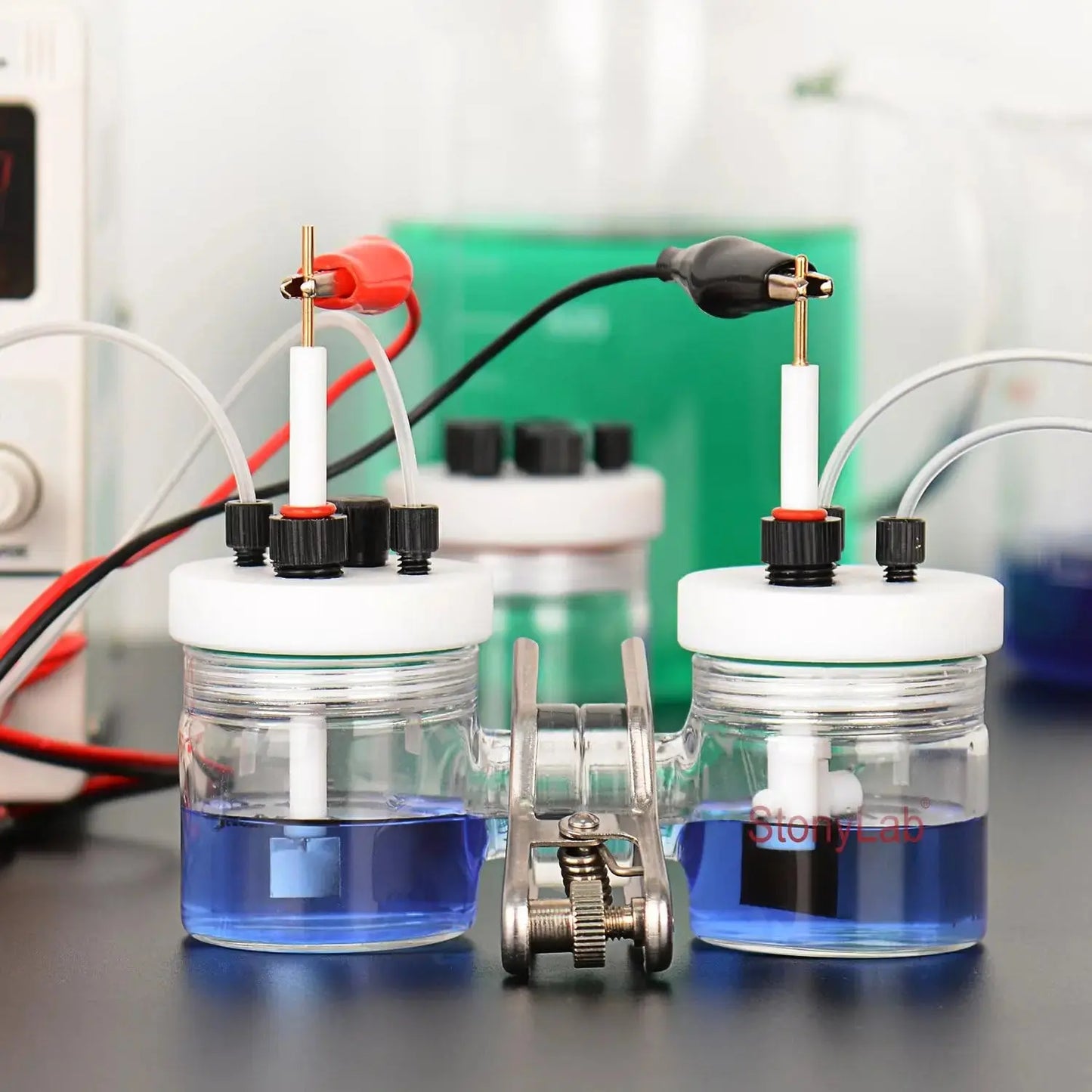 Graphite Rod Electrode with PTFE Adapter for Electrolytic Cell Electrochemistry - Electrode