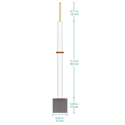 Graphite Sheet Electrode with Copper Rod Electrochemistry - Electrode